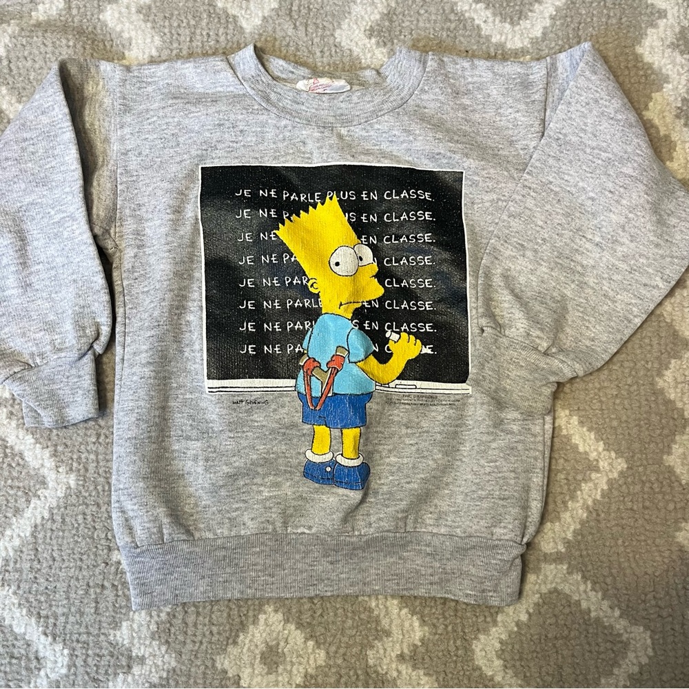 VINTAGE Bart Simpson crewneck sweatshirt